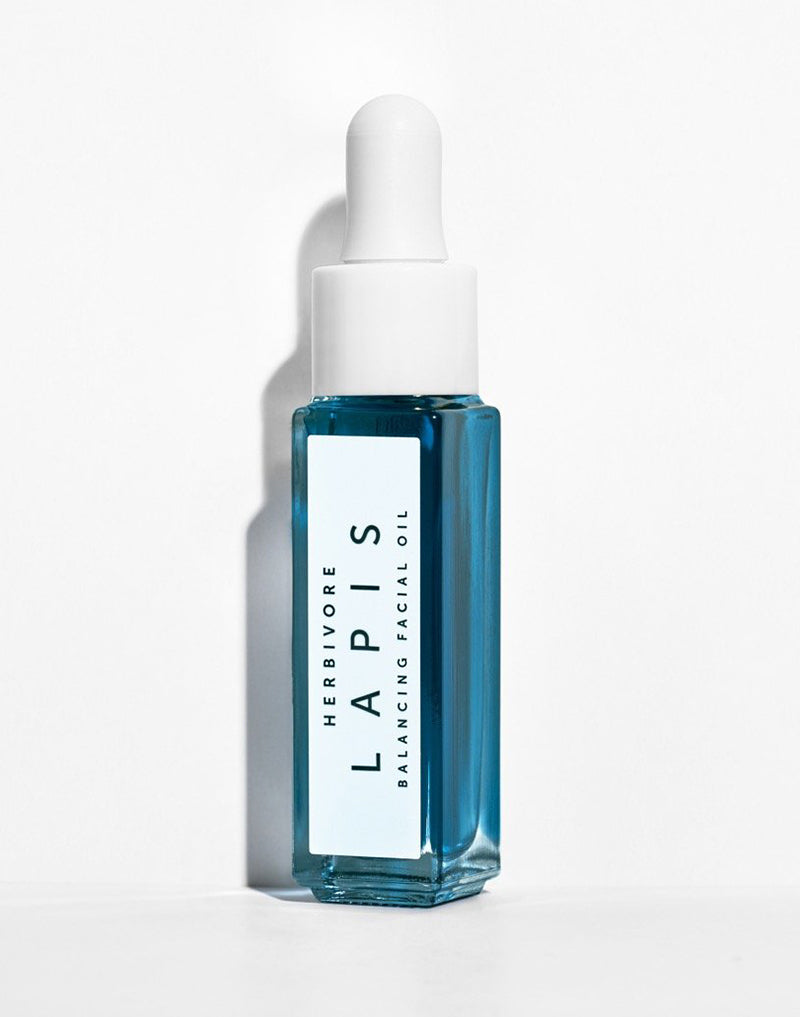 Lapis Balancing Facial Oil + Blue Tansy Resurfacing Clarity Mask, Skincare Set