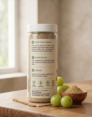 NESTVEDA Amla Powder | 100% Pure Amla Powder