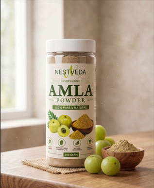 NESTVEDA Amla Powder | 100% Pure Amla Powder