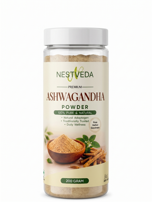 NESTVEDA Ashwagandha Powder | 100% Pure Ashwagandha powder