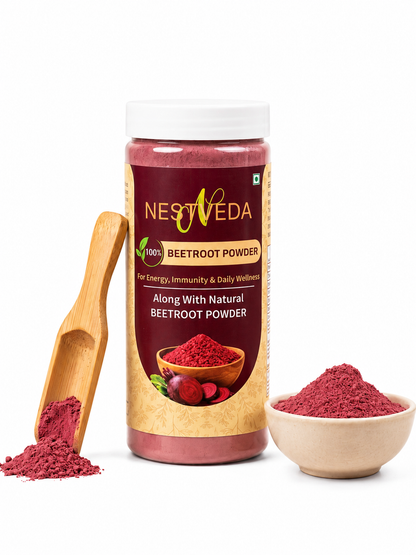 NESTVEDA Beetroot Powder | 100% Pure NESTVEDA Beetroot Powder