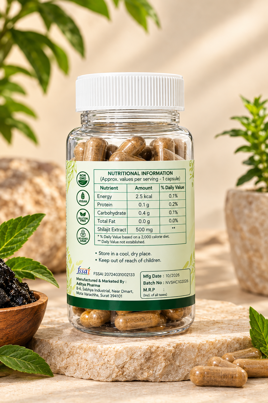 NESTVEDA Shilajit Extract Capsule