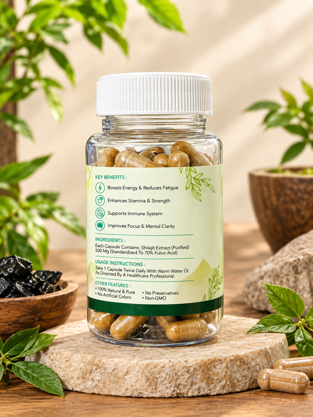 NESTVEDA Shilajit Extract Capsule