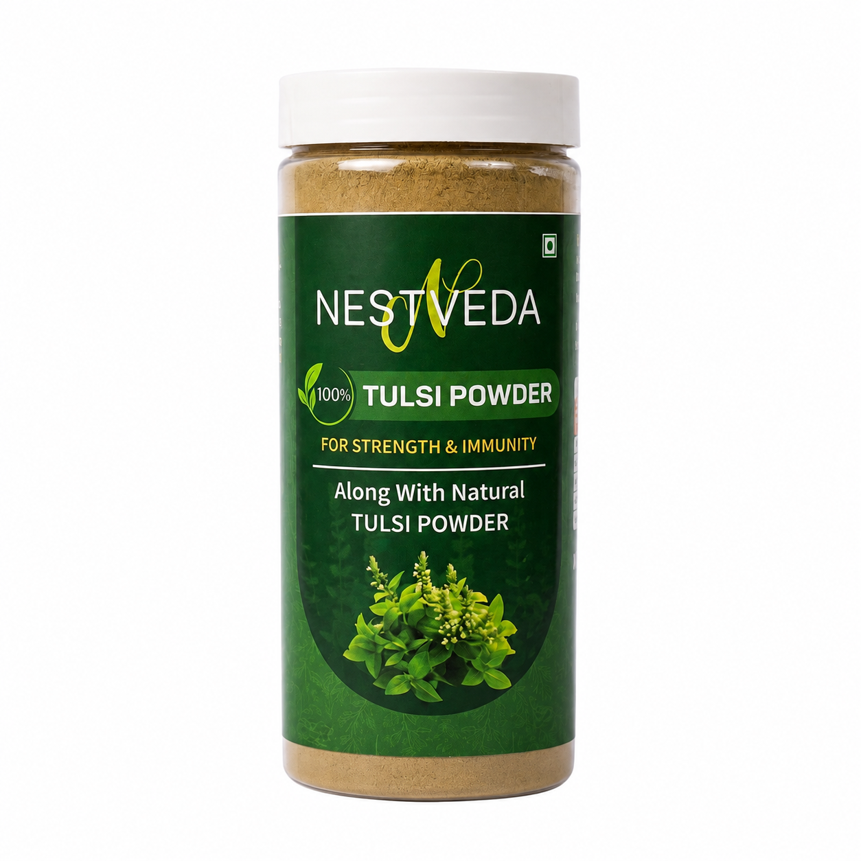 NESTVEDA Tulsi Powder | 100% Pure Tulsi Powder