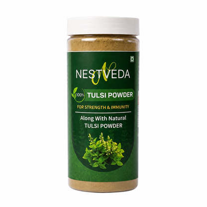 NESTVEDA Tulsi Powder | 100% Pure Tulsi Powder