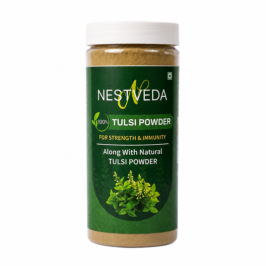 NESTVEDA Tulsi Powder | 100% Pure Tulsi Powder
