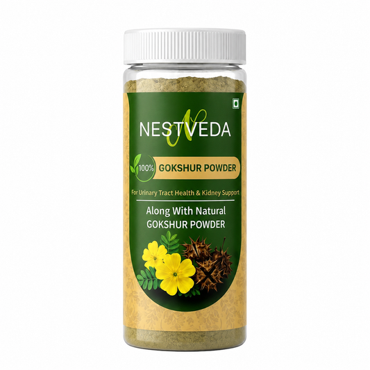 NESTVEDA Gokshur Powder | 100% Pure Gokshur Powder