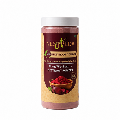 NESTVEDA Beetroot Powder | 100% Pure NESTVEDA Beetroot Powder