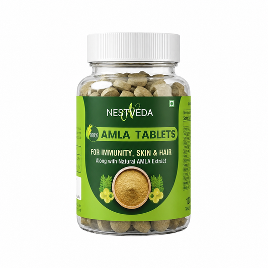 Nestveda Amla Immunity and Energy Booster Tablet (120 Tablets)