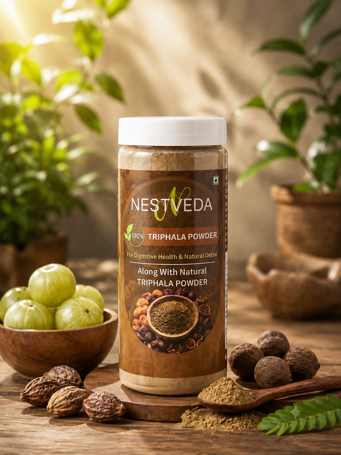 NESTVEDA Triphala Powder | 100% Pure Triphala Powder