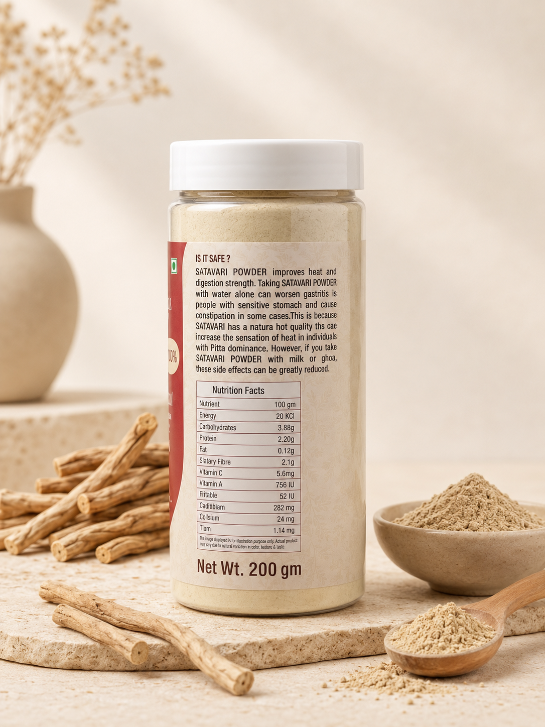 NESTVEDA Tulsi Powder | 100% Pure Tulsi Powder