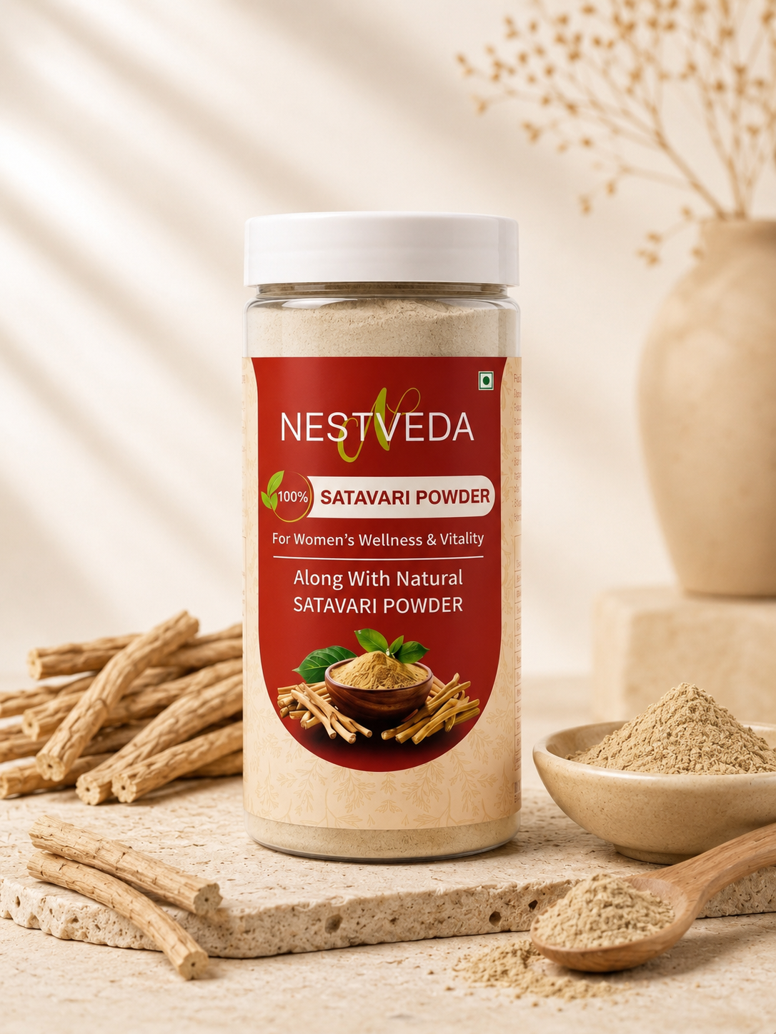 NESTVEDA Tulsi Powder | 100% Pure Tulsi Powder