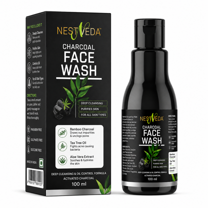 Nestveda Charcoal Face Wash