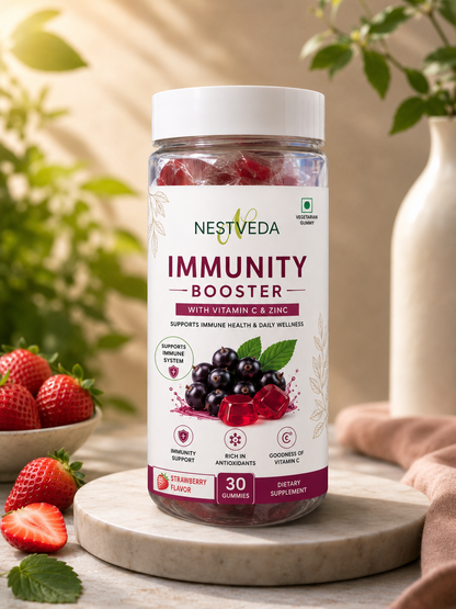 Nestveda Immunity Booster Gummies | Elderberry Immunity Booster Gummies