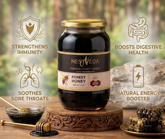 NESTVEDA Forest Honey |100% Pure Forest Honey