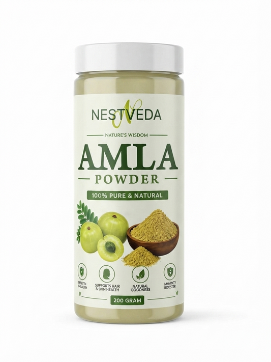 NESTVEDA Amla Powder | 100% Pure Amla Powder