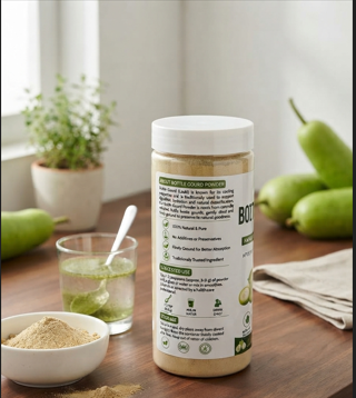 NESTVEDA Bottle Gourd Powder | 100% Pure Bottle Gourd Powder