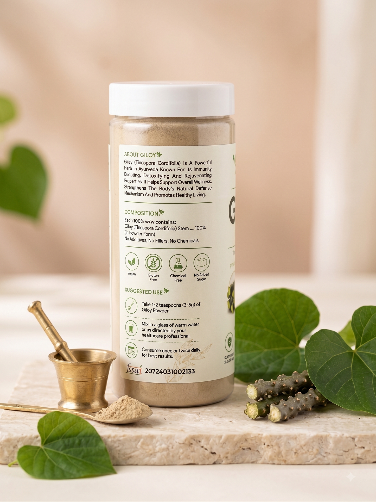 NESTVEDA Giloy Powder | 100% Pure Giloy Powder