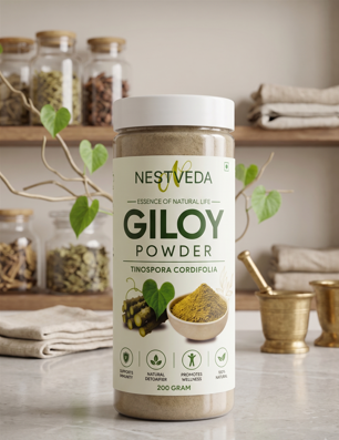 NESTVEDA Giloy Powder | 100% Pure Giloy Powder