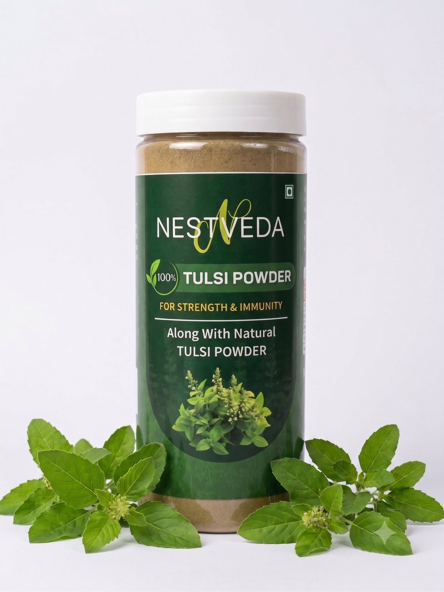NESTVEDA Tulsi Powder | 100% Pure Tulsi Powder