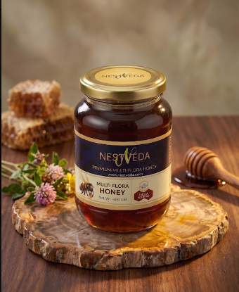 NESTVEDA Multiflora Honey | 100% pure Multiflora Honey